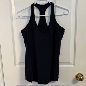 Women's Black Racerback Lululemon Tank Top